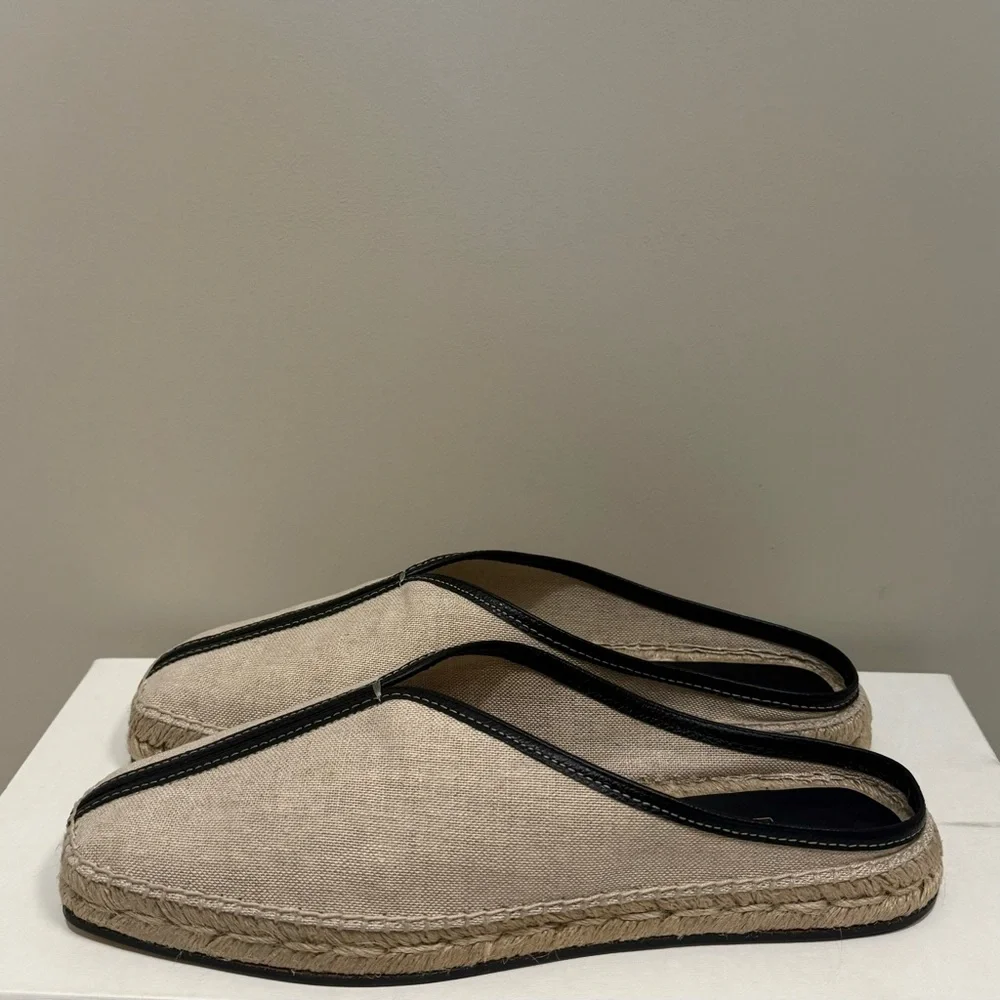 Toteme canvas leather
